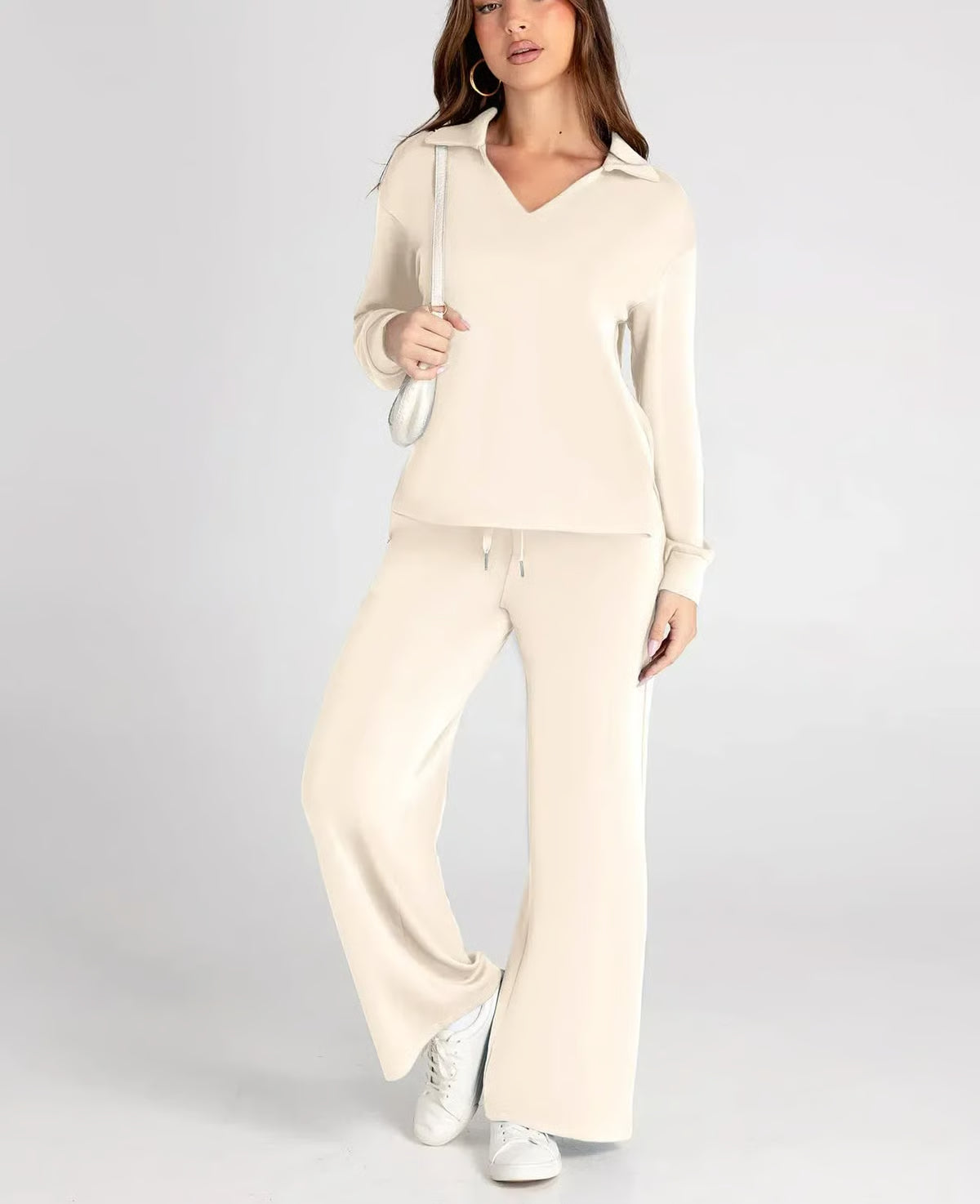 2-Piece Sweatsuit Set ~ Street-ready style with stay-home comfort.