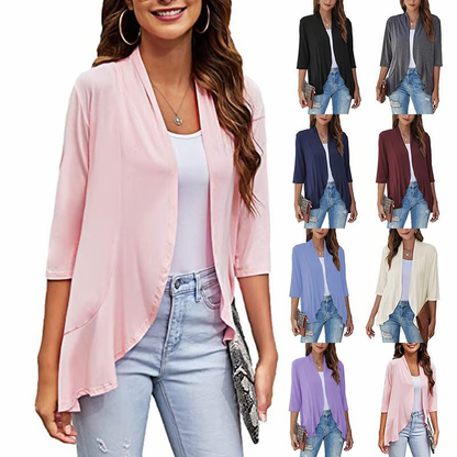 Lightweight Open Front Cardigans ~ Throw-on style that works for any outfit