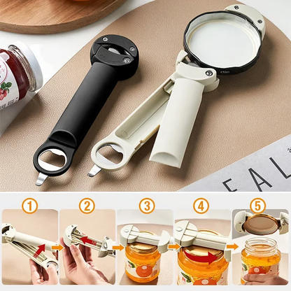 Multifunctional Cap Screwer Tool ~ Arthritis-friendly tool for every kitchen