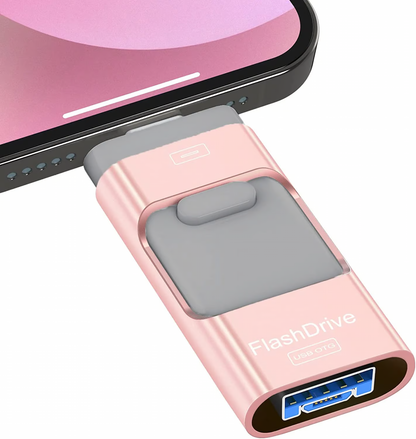 4 in 1 USB Flash Drive ~ The only flash drive you’ll ever need.