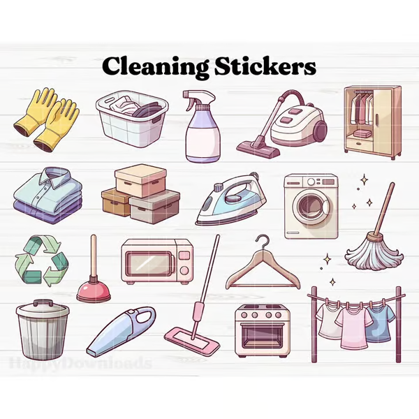 Cleaning & Organizing Toolkit ~ ADHD-focused system to simplify cleaning