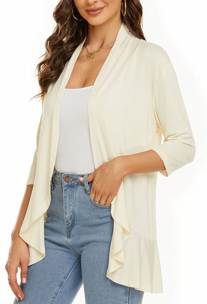Lightweight Open Front Cardigans ~ Throw-on style that works for any outfit