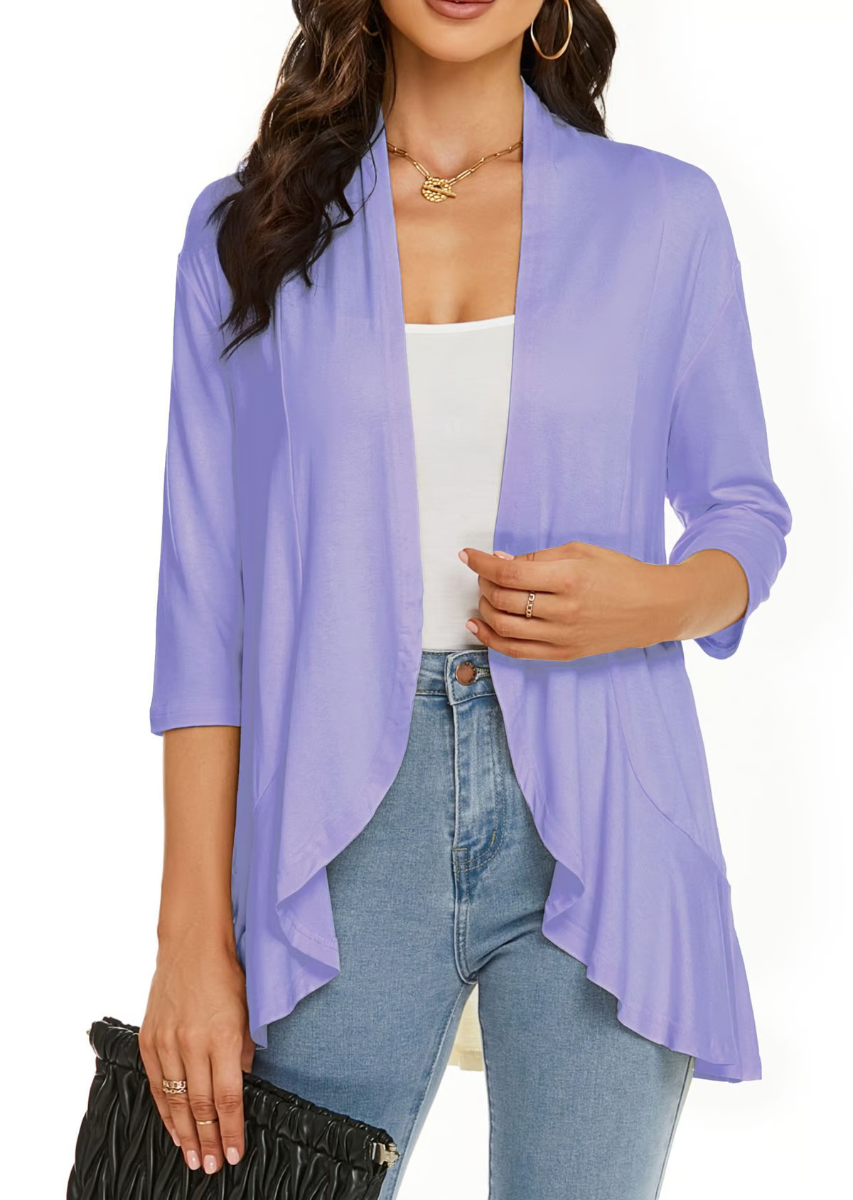 Lightweight Open Front Cardigans ~ Throw-on style that works for any outfit