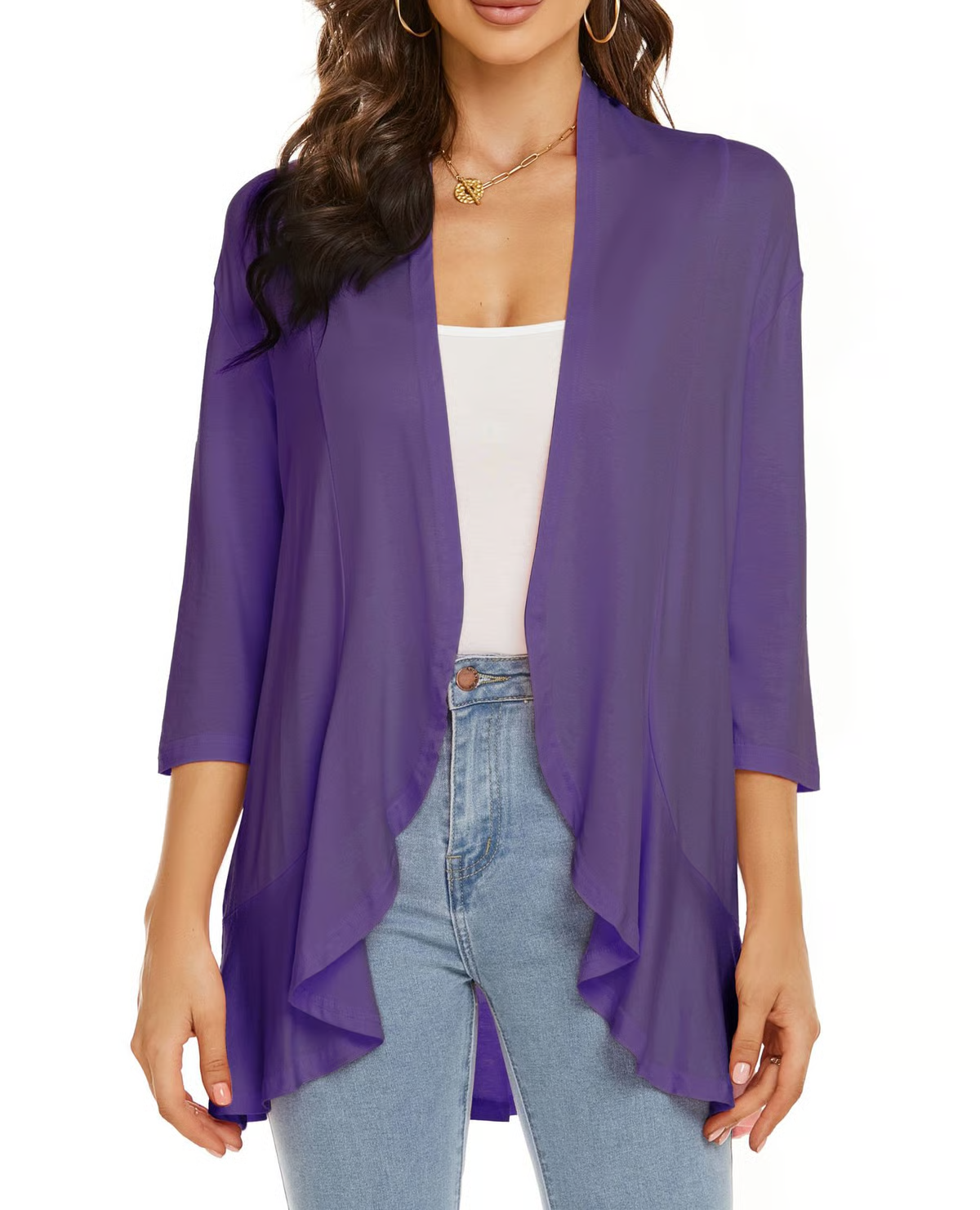 Lightweight Open Front Cardigans ~ Throw-on style that works for any outfit