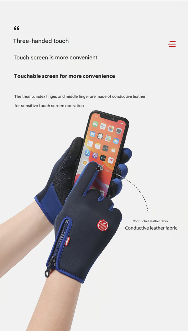 Thermal Winter Gloves ~ All-day warmth without the bulk