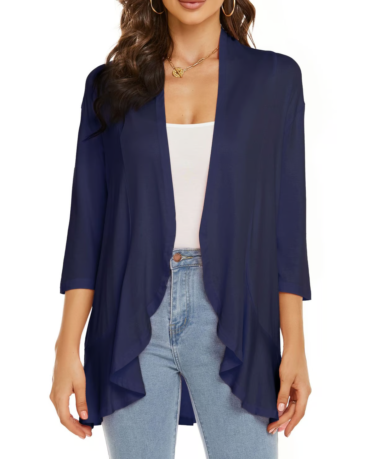 Lightweight Open Front Cardigans ~ Throw-on style that works for any outfit