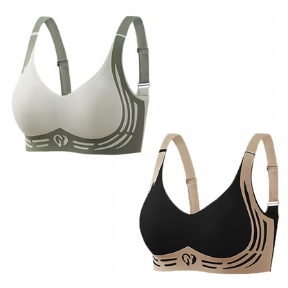 Super Gather Bra ~ Wire-free lift and shaping for all-day comfort