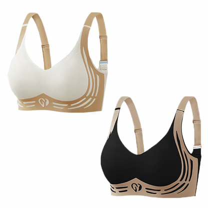Super Gather Bra ~ Wire-free lift and shaping for all-day comfort