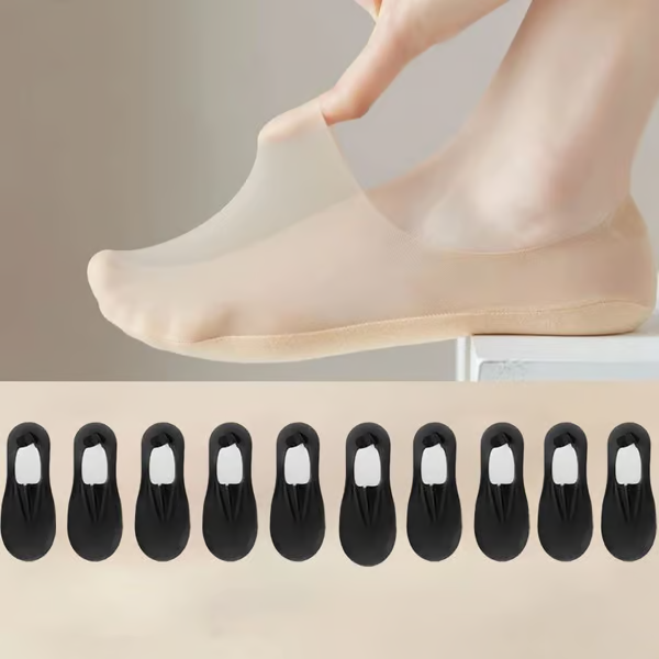 Invisible Breathable Socks ~ Stay-cool comfort that never slips
