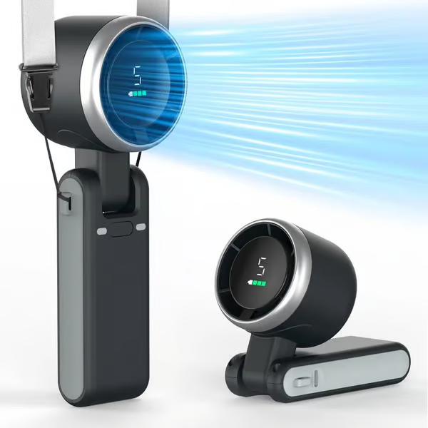 Portable Handheld Turbo Fan ~ Instant cooling power in your pocket.