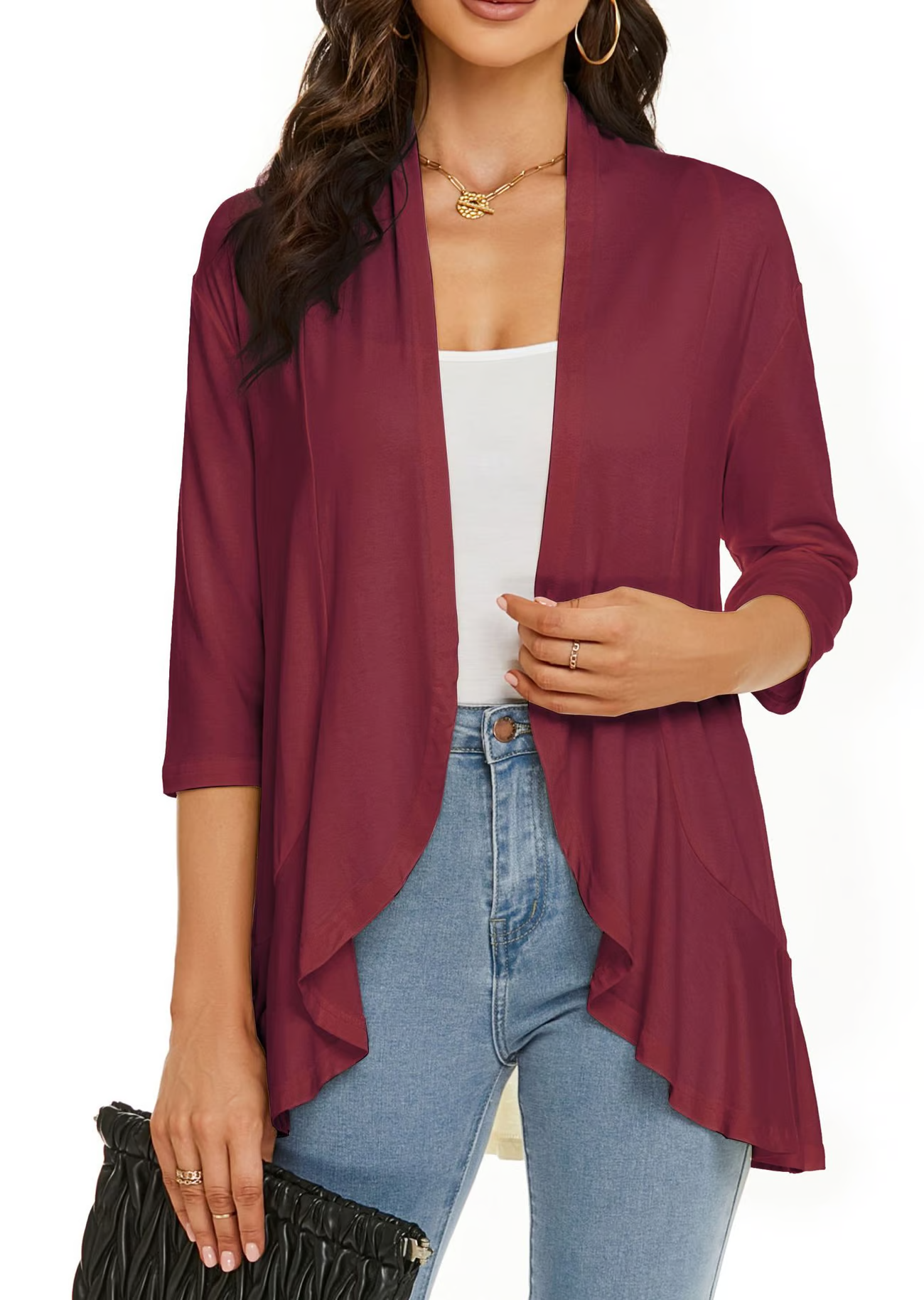 Lightweight Open Front Cardigans ~ Throw-on style that works for any outfit