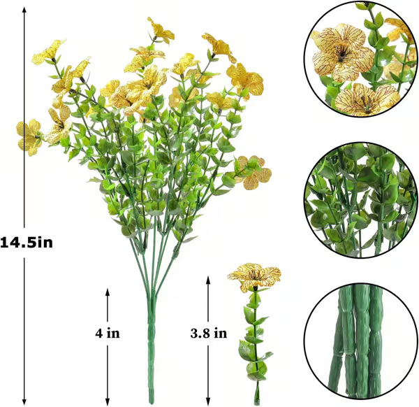 Artificial Outdoor Flowers ~ Garden-fresh look that lasts all year