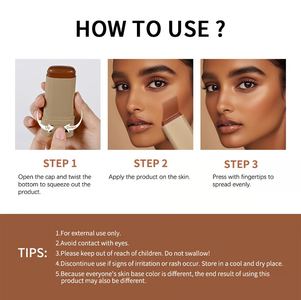 Foundation Face Stick ~ Smooth, natural coverage in a single swipe