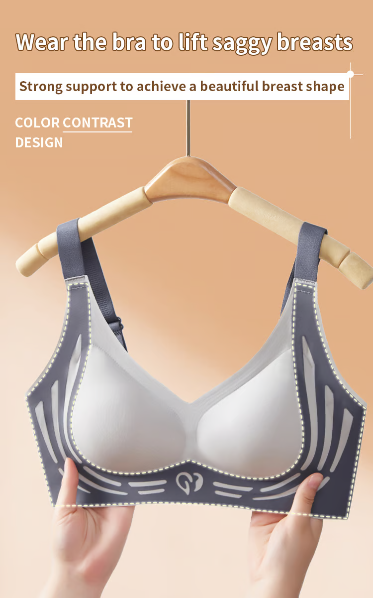 Super Gather Bra ~ Wire-free lift and shaping for all-day comfort