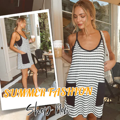 2-in-1 Summer Dress ~ Breezy Fit with Secret Built-In Shorts.