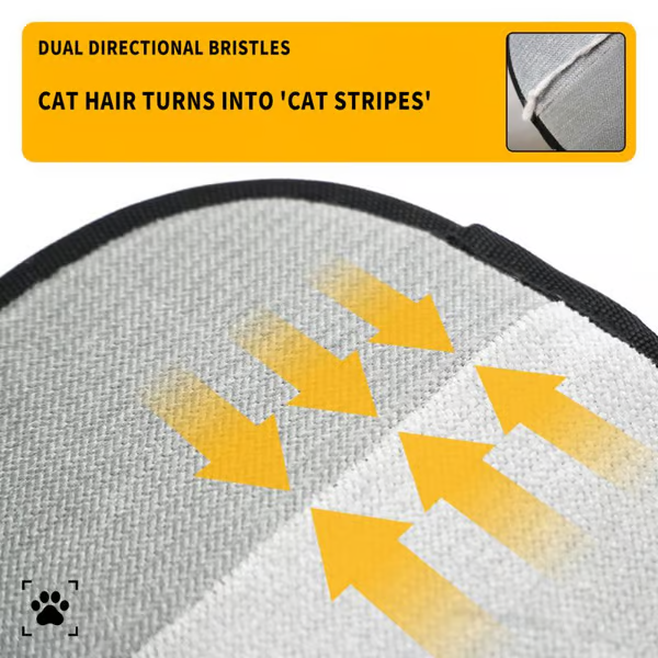 Electrostatic Pet Hair Glove ~ Instantly lift fur from clothes, furniture, and more