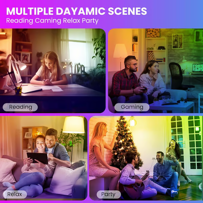 Rechargeable Light Bulbs with Remote Control ~ Wireless lighting with 15 mood options