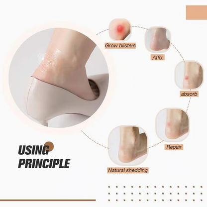 Heel Protection Stickers (50pcs) ~ Wear New Shoes Without Regret.