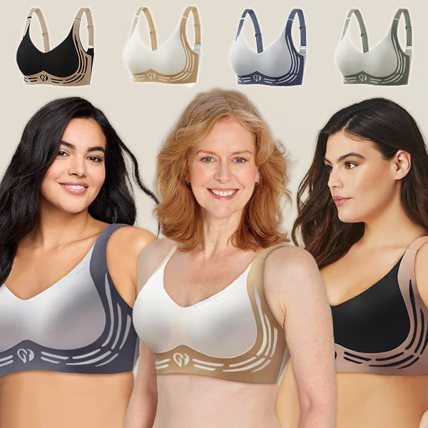 Super Gather Bra ~ Wire-free lift and shaping for all-day comfort