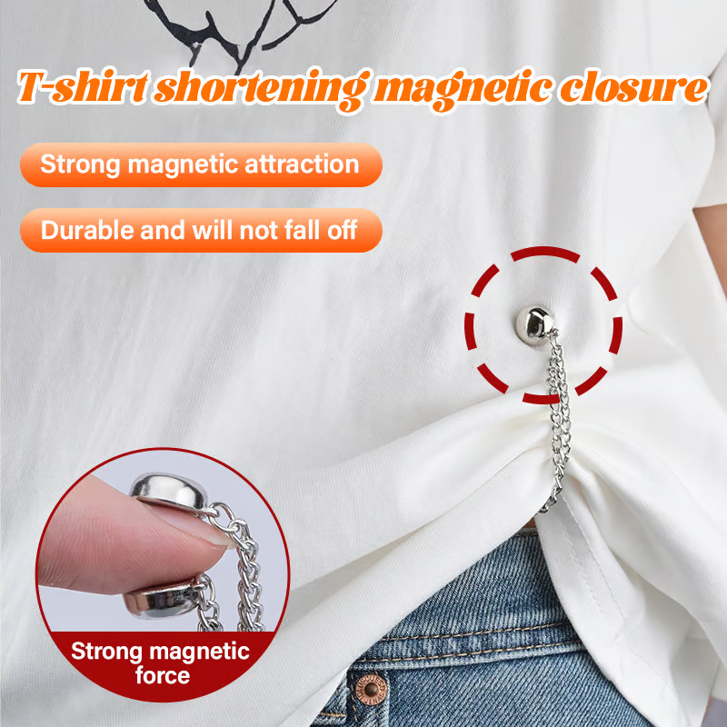 Magnetic Clothing Clips ~ From Sloppy to Snatched in Seconds.