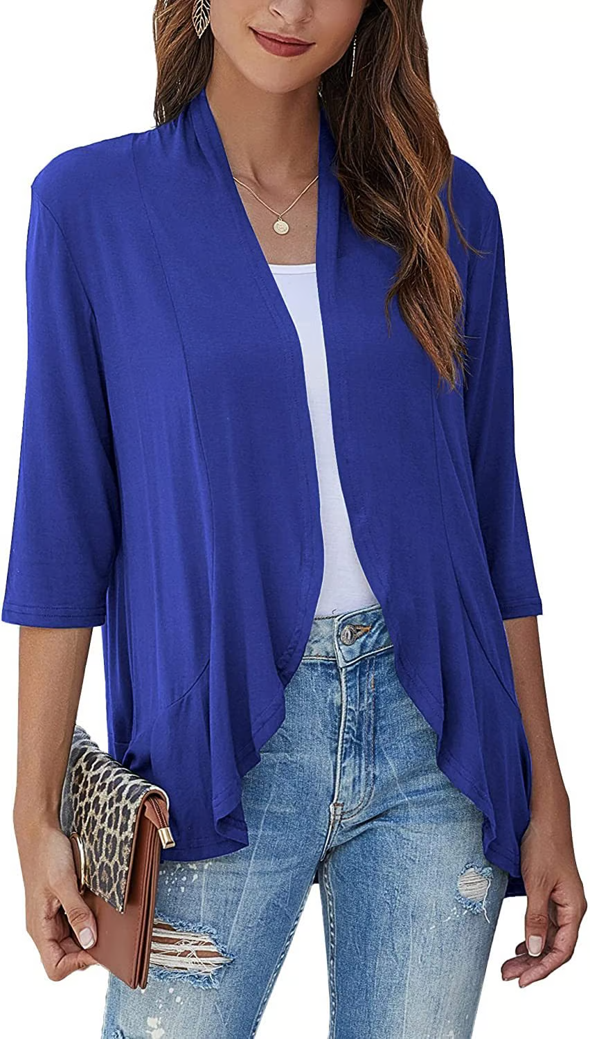 Lightweight Open Front Cardigans ~ Throw-on style that works for any outfit