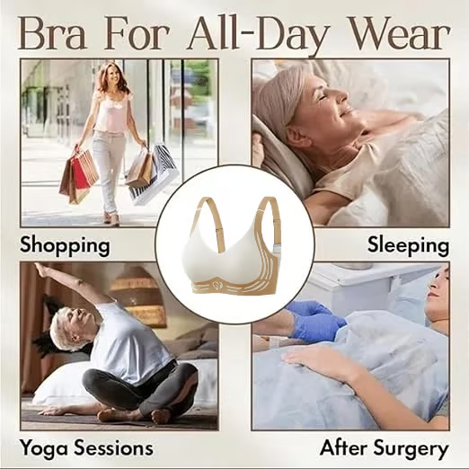 Super Gather Bra ~ Wire-free lift and shaping for all-day comfort