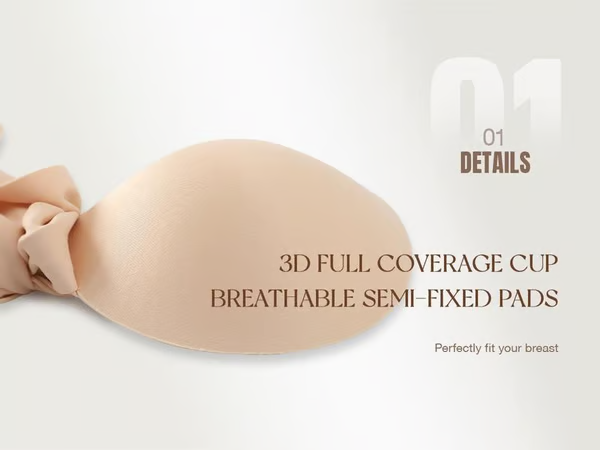 Wireless V-Neck Mesh Bralette ~ Full support, zero pain, all-day comfort.