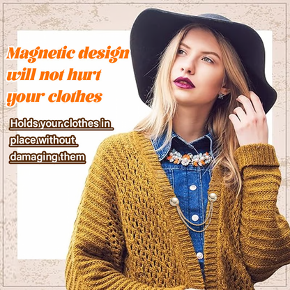 Magnetic Clothing Clips ~ From Sloppy to Snatched in Seconds.