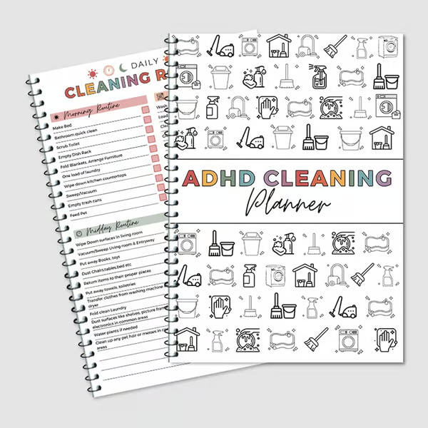 Cleaning & Organizing Toolkit ~ ADHD-focused system to simplify cleaning