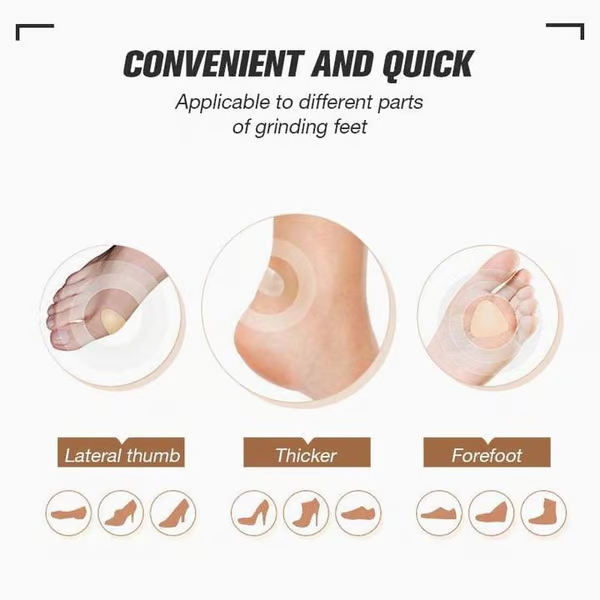 Heel Protection Stickers (50pcs) ~ Wear New Shoes Without Regret.