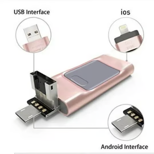 4 in 1 USB Flash Drive ~ The only flash drive you’ll ever need.