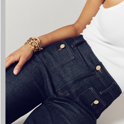 Tummy Control Sailor Wide Leg Trouser ~ Flatten your belly and fake longer legs in seconds