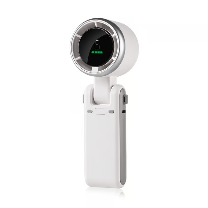 Portable Handheld Turbo Fan ~ Instant cooling power in your pocket.