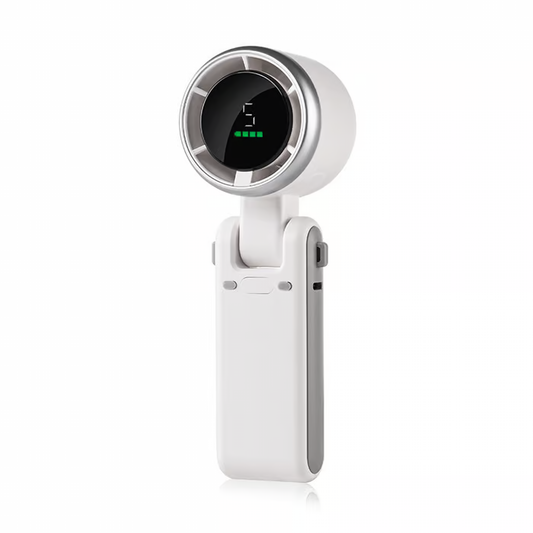 Portable Handheld Turbo Fan ~ Instant cooling power in your pocket.
