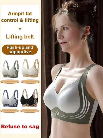 Super Gather Bra ~ Wire-free lift and shaping for all-day comfort