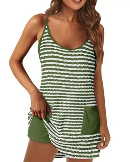 2-in-1 Summer Dress ~ Breezy Fit with Secret Built-In Shorts.