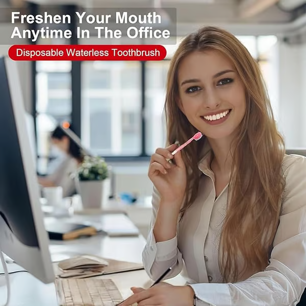 5-in-1 Oral Care Set (Pack of 26) ~ Includes Toothbrush, Paste, Floss, and More.