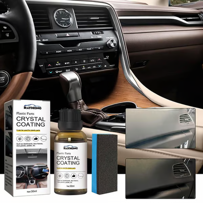 Plastic Parts Crystal Coating ~ Restore faded interiors in one swipe