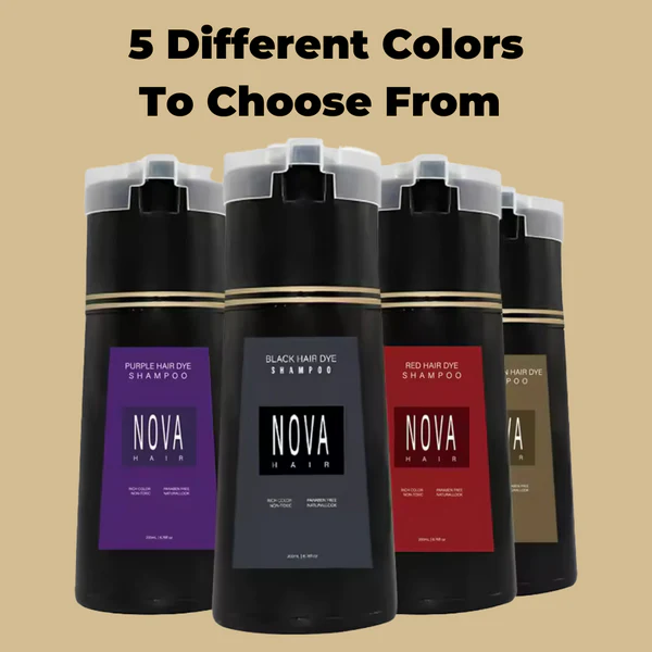 Hair Instant Dye Shampoo ~ Look 10 years younger in 10 minutes