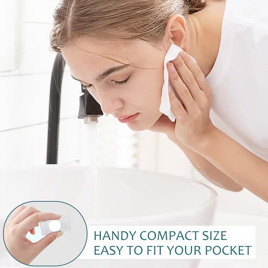 Compressed Towel Tablets ~ Eco-friendly towels that expand in seconds.