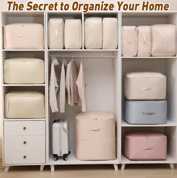 Space Saving Compression Organizer ~ Instantly create space in closets, drawers, and luggage