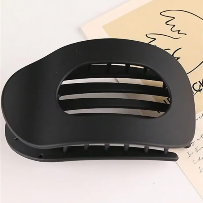 Solid Color Hair Clip ~ Lock in style without breakage or bulk.