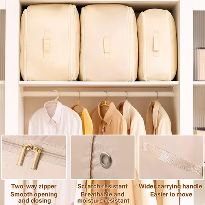Space Saving Compression Organizer ~ Instantly create space in closets, drawers, and luggage
