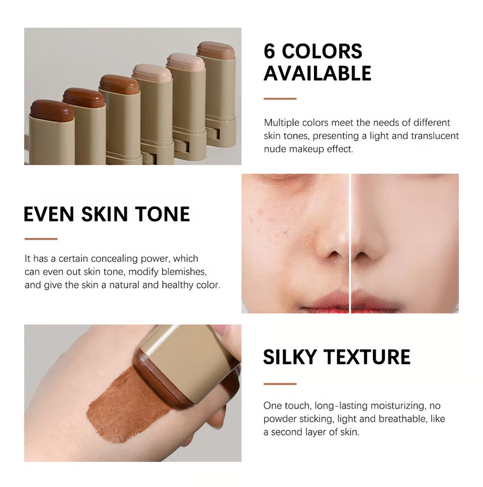Moisturizing Concealer Stick ~ Conceal imperfections without the cake