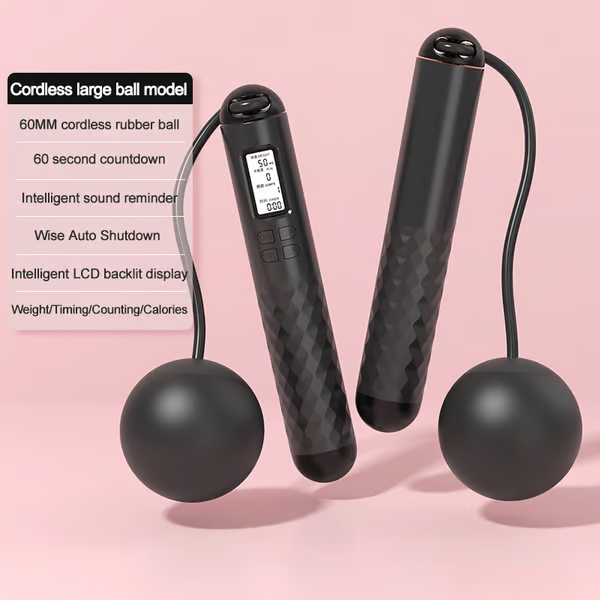 Gravity Ball Jump Rope ~ Get lean with zero space or setup needed