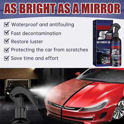 Car Restore Spray ~ Glossy, mirror-like finish in minutes.