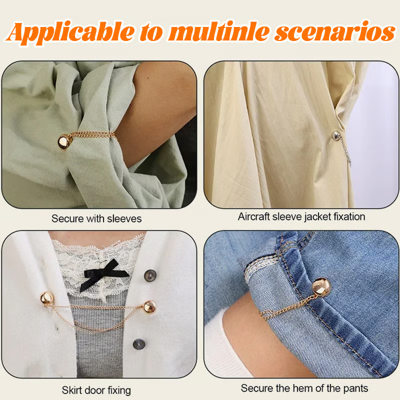 Magnetic Clothing Clips ~ From Sloppy to Snatched in Seconds.