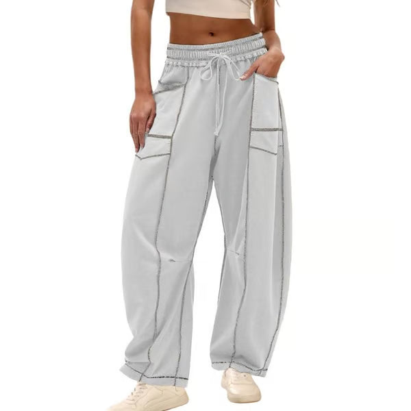 Womens Baggy Barrel Pants ~ Effortless style and all-day comfort in one fit.