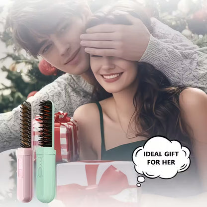 Ceramic Hairdressing Comb ~ Smooth, frizz-free hair anytime, anywhere.