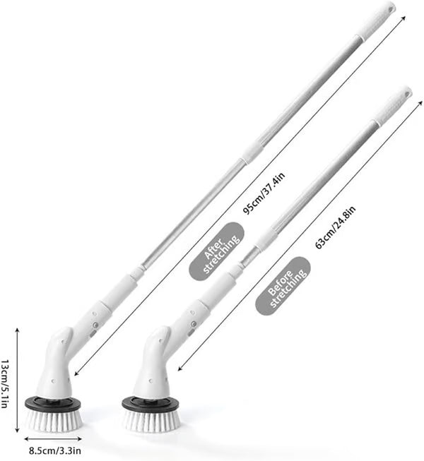 Electric Spin Scrubber ~ Deep-clean every corner with zero effort.
